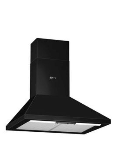 Neff D66B21S0Gb 60Cm Built-In Chimney Cooker Hood - Black Neff D66B21S0Gb 60Cm Built-In Chimney Cooker Hood - Black